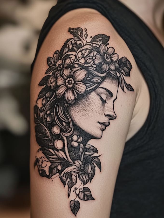 draw tattoo design minimalist tattoo custom tattoo design