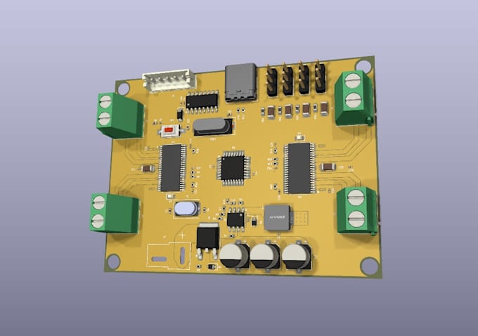 design schematic and pcb design in easyeda kicad altium