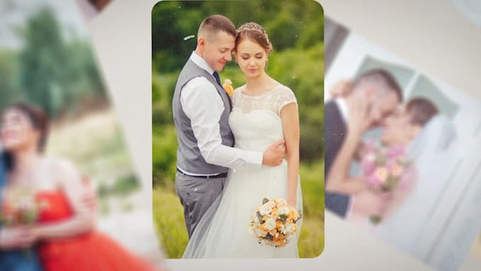 create a modern slideshow video using your photos and videos