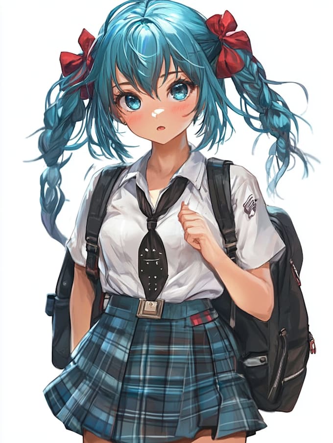 create an anime or comic character