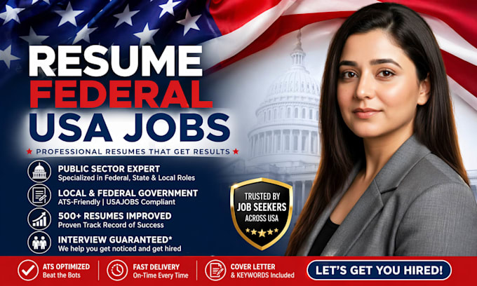 Provide federal resume writing for usajobs, gs, ses, veterans by ...