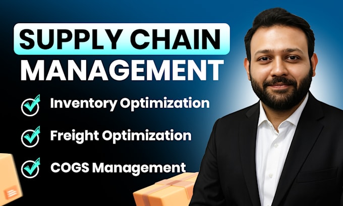 supply chain management logistics expert for inventory, forecasting fulfillment