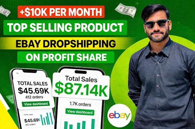 ebay dropshipping on profit share