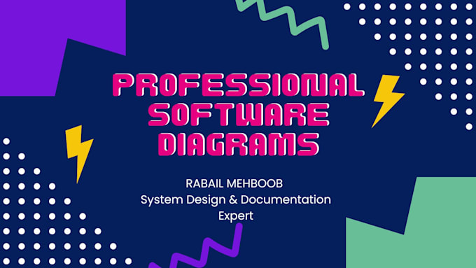 create expert dfd, erd, and uml diagrams for your software project