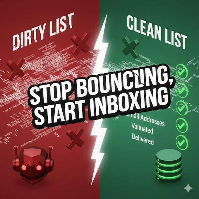 audit and deep clean your email list to prevent spam bans