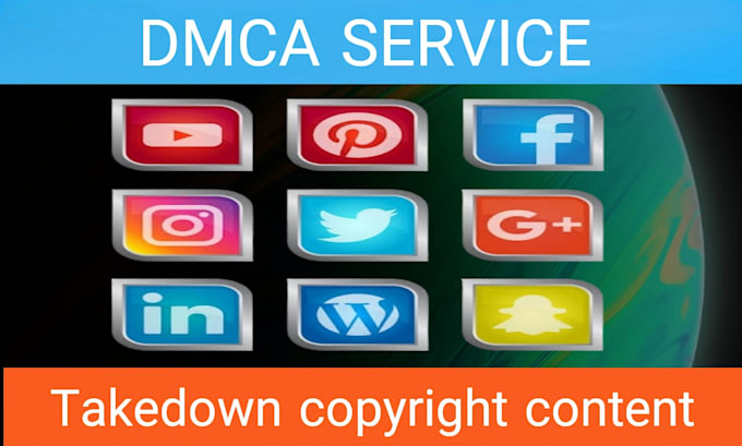 send dmca takedown notice to remove copyright infringement content