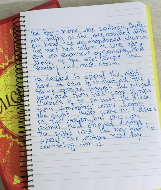 Write anything with my beautiful handwriting by Kanijsultana304 | Fiverr