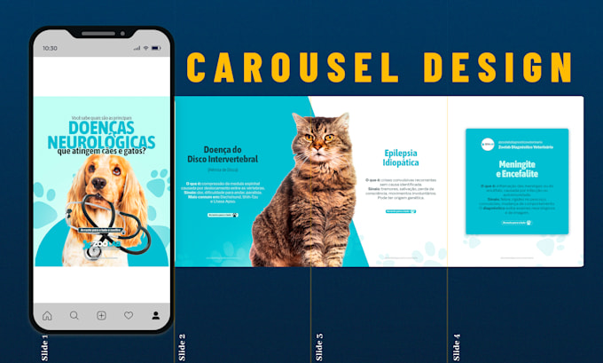 design carousel ads for facebook and instagram