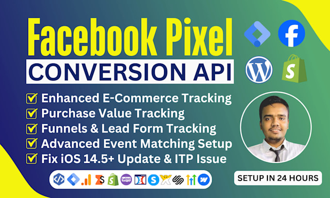 setup and fix fb pixel, facebook conversion API with ga4 ecommerce tracking gtm