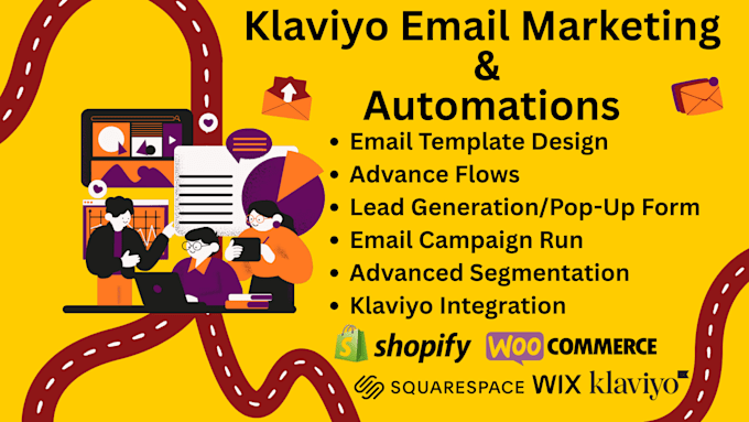create ecommerce klaviyo email marketing flows and automation setup
