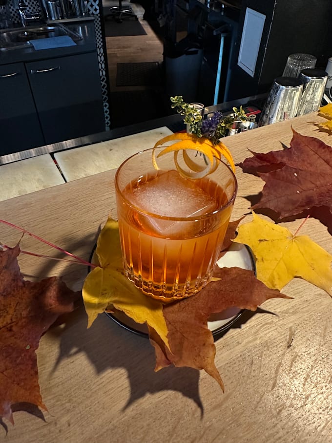 design a professional cocktail menu for your bar or restaurant