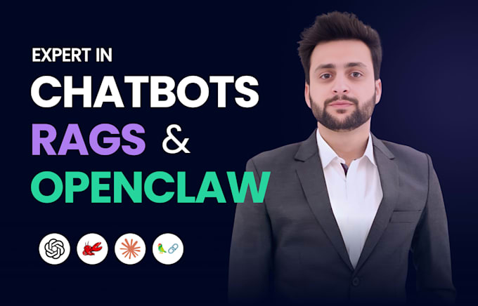 develop an ai chatbot and ai agent with rag, langchain and openai