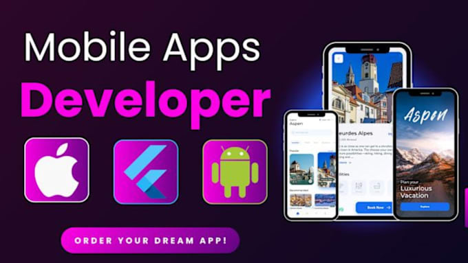 Develop professional flutterflow frontend ui design and app by ...