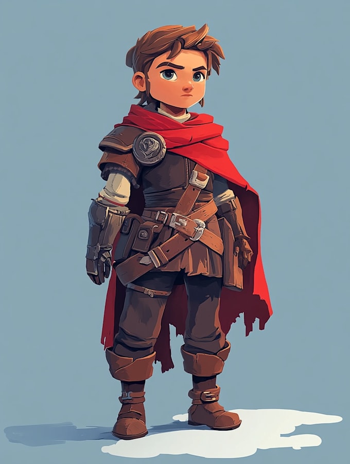 draw 2d game character or 2d game