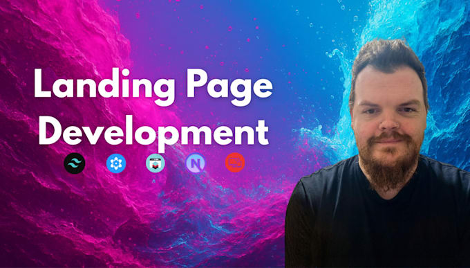 create a professional landing page
