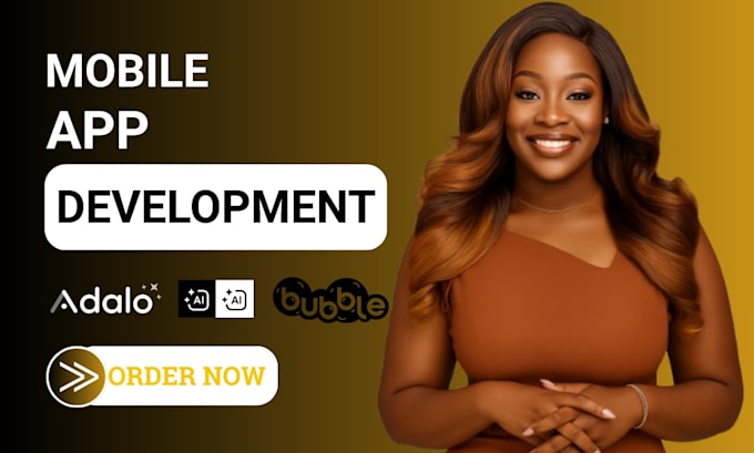 do bubble mobile app development, android, ios app development, flutter app