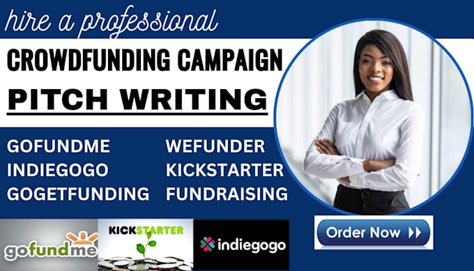 write a compelling crowdfunding pitch for kickstarter, indiegogo, or gofundme