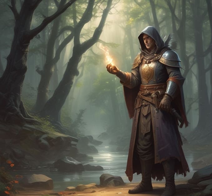 dnd character art and dnd character art