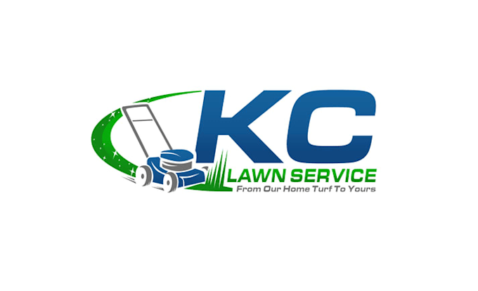design best quality landscaping lawn service logo