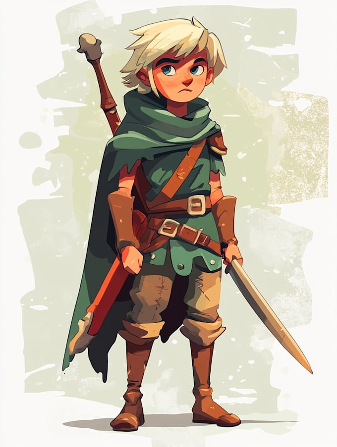make 2d animation for your 2d game character with spine