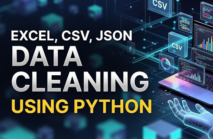 clean, organize, and preprocess your dataset using python