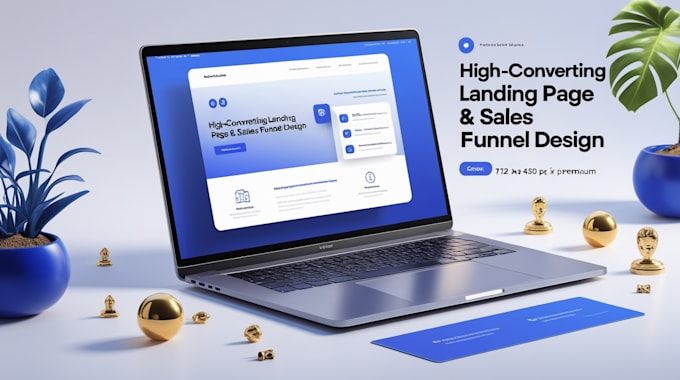 create high converting landing page or sales funnel for lead generation