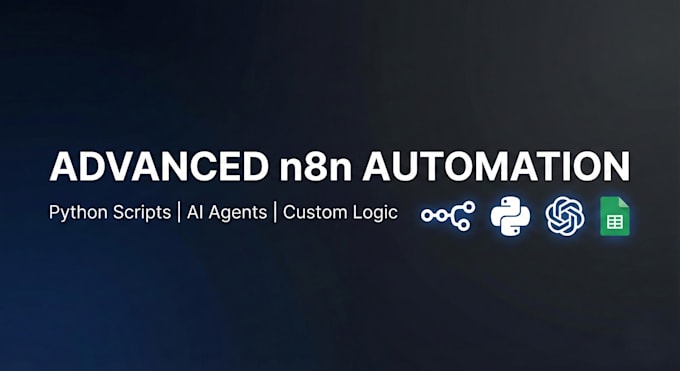 build advanced n8n workflows with python and ai agents
