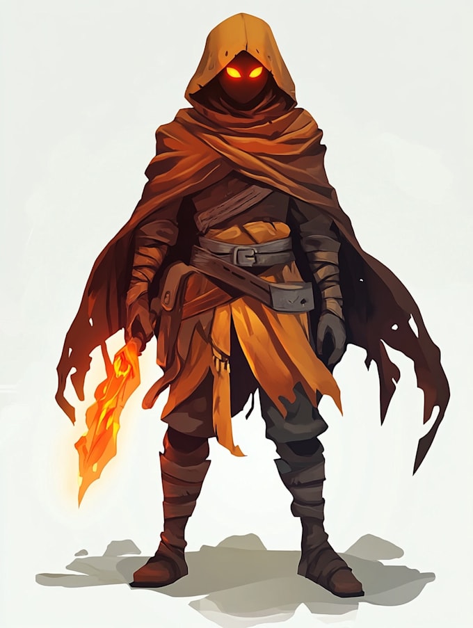 design simple 2d game characters
