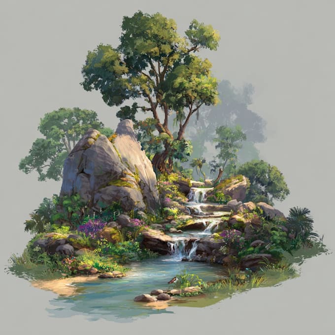 environment concept art landscape design