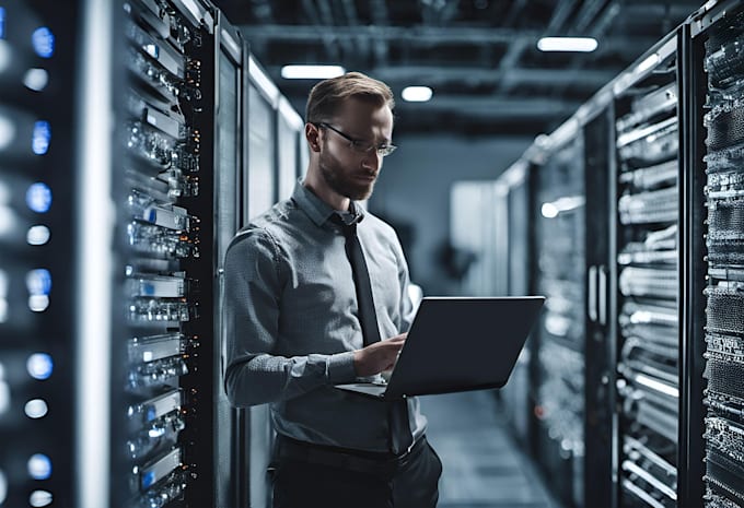 setup and configure your web server with domain database and wordpress
