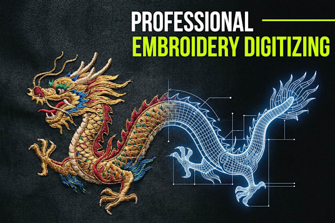professional embroidery digitizing for dst pes emb jef