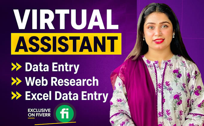 be crm virtual assistant for monthly basis, admin support, admin task, office va