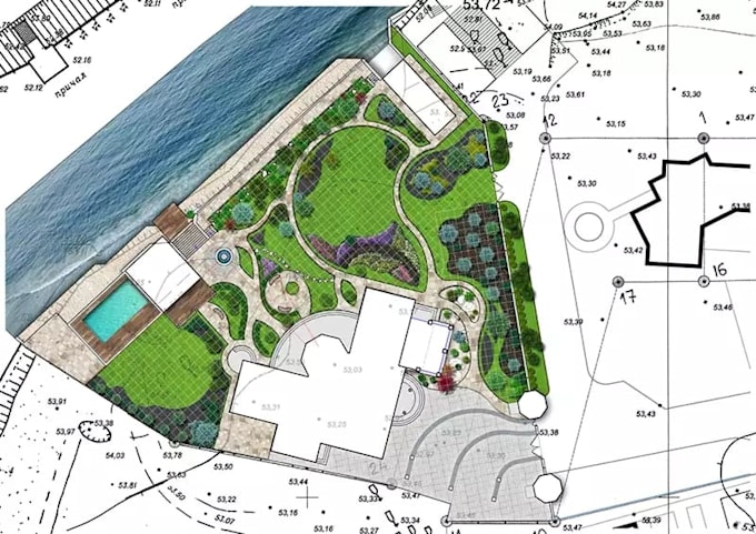 Draw accurate site plan, master plan layout with licensed pe stamp for ...