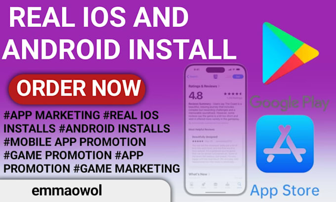 do app promotion, game promotion, app install, app download, ios app install