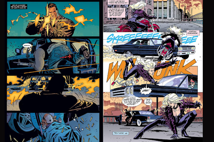draw comic book, cartoon comic art, comic page illustration as comic artist