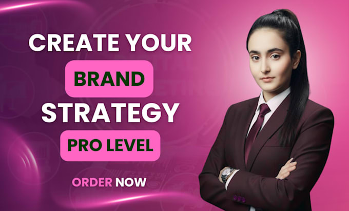 design a professional brand strategy for startups