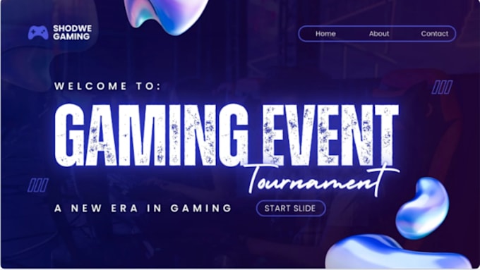 design pitch deck studio, mobile game app, and web3 gaming startup