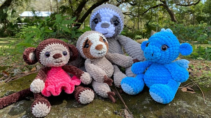 crochet pattern amigurumi crochet knitting handmade pattern plushie toys doll