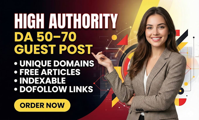 offer a premium guest post with contextual backlinks