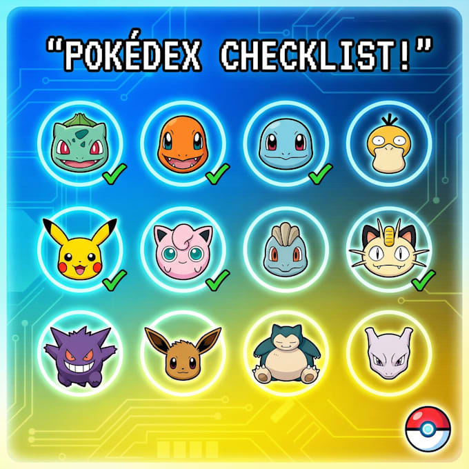 send a pokemon tcg pokedex checklist