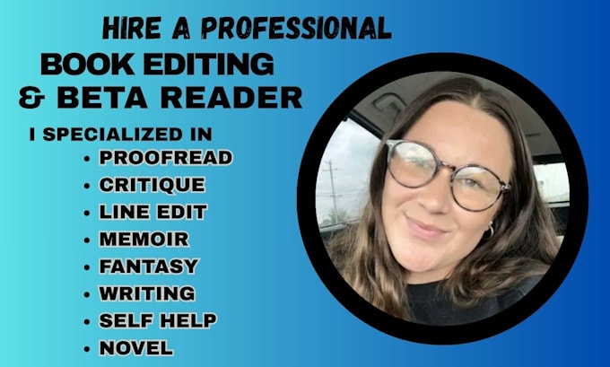do beta alpha reader, critique fiction ghostwriting memoir and book proofreading
