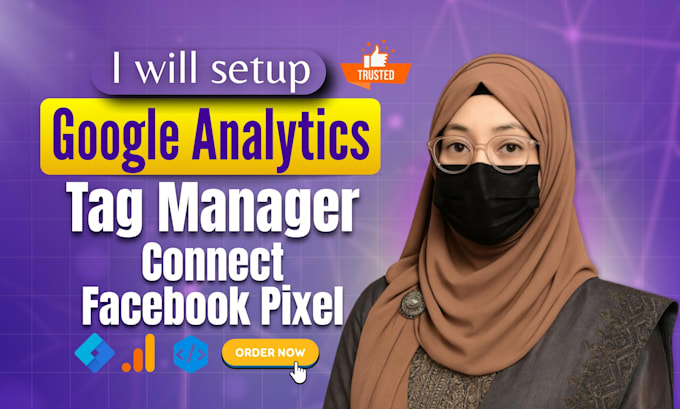 fix and install facebook pixel,ga4 and GTM