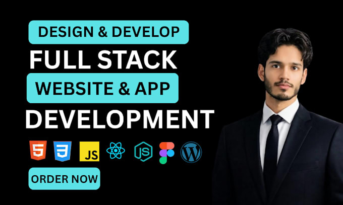 develop and debug websites, apps in react, flutter, wordpress as full stack dev