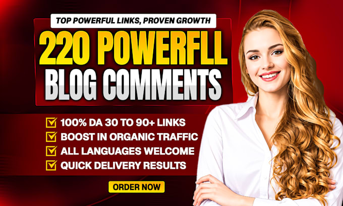 build SEO backlinks with authority dofollow blog comments