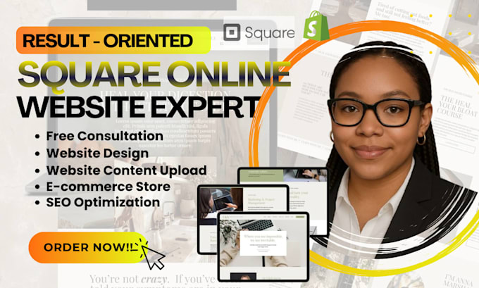 square website design square online store square website squarespace development