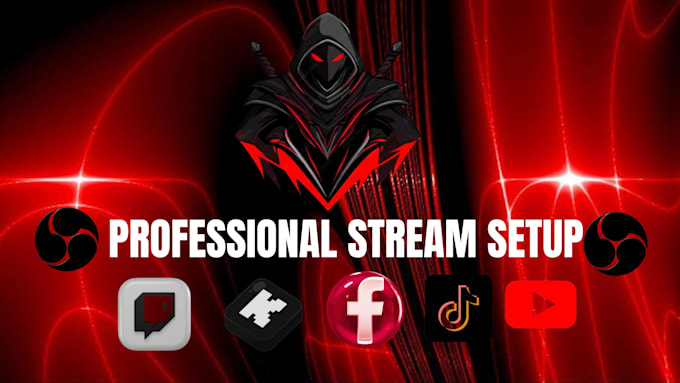 setup or fix obs, streamlabs, or vmix for pro live streaming