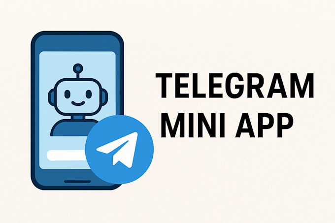 develop ton telegram mini apps and custom telegram web3 bots apps