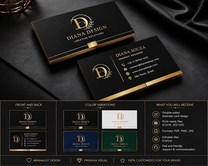 design a unique and professional business card