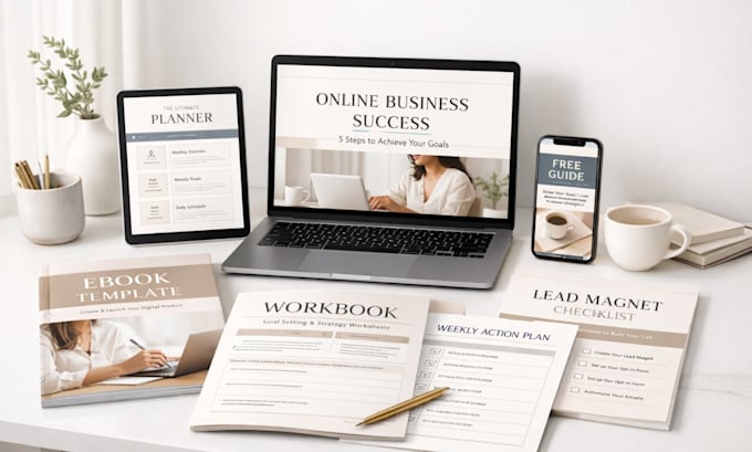 design canva ebook canva planner, ebook formatting, canva workbook, lead magnet