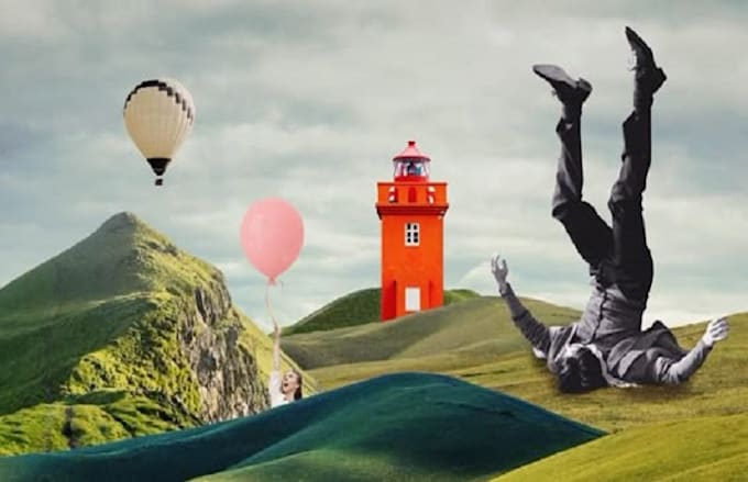 create paper collage animation for ads and explainer video